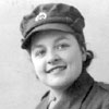 Audrey Rodgers in her service uniform. Click to see large image. 