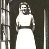 Click for larger image. Ann in her nurse's uniform. 